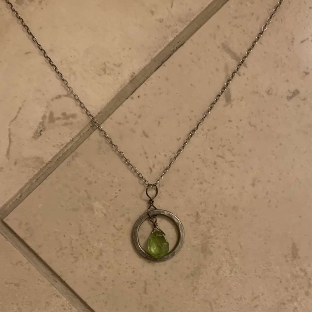 Green Crystal Necklace